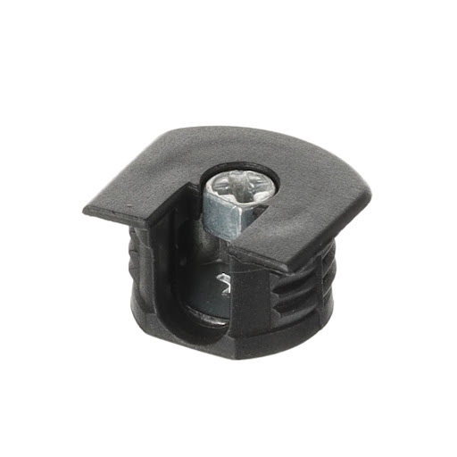 Riex JC62 Connector shelf housing TOP 18/20 mm, black