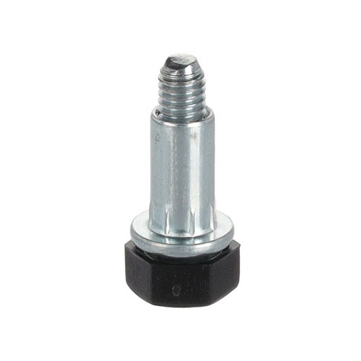 Riex GA10 Verstelbare poot, Ø 13 mm, M6 x 30mm, Zwart