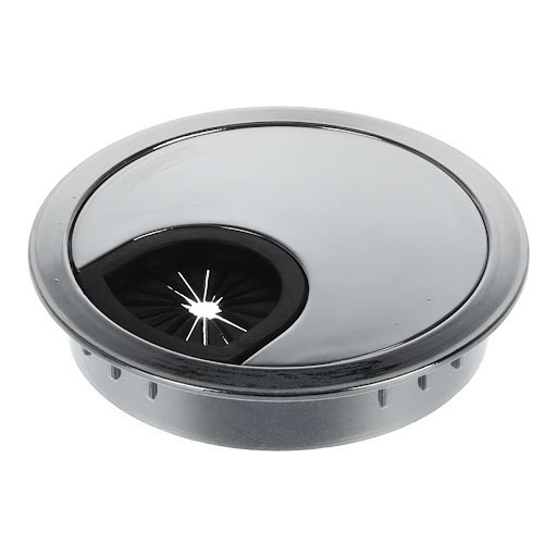 Riex EK60 Passe câble rond 60 mm, chrome