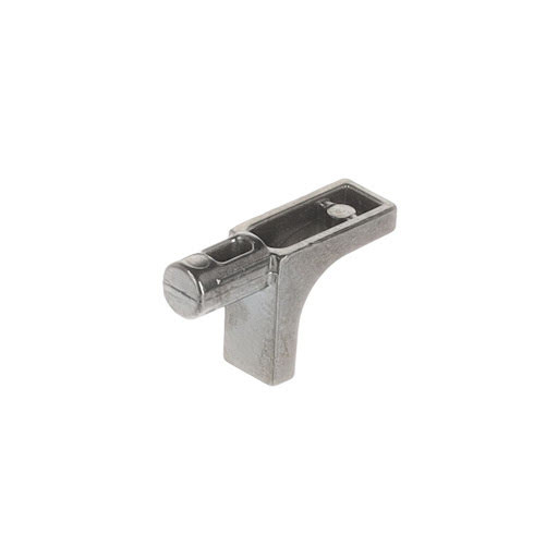 Italiana Ferramenta K-Line suport poliță cu 1 pin, 5 mm, nichel negru (pachet de 100 buc.)
