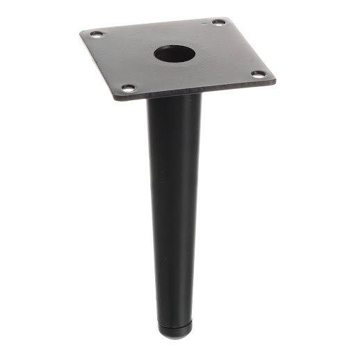 Riex GS53 Furniture leg H170, matt black