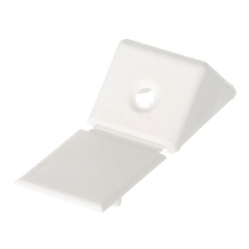 Riex JP20 Narożny łącznik szafy, mały, biały