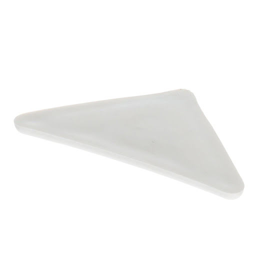 Riex GL15 Patin glisseur d'angle à clouer, H5, blanc