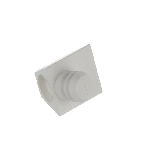 Riex JK08 Cabinet connector with dowel, white