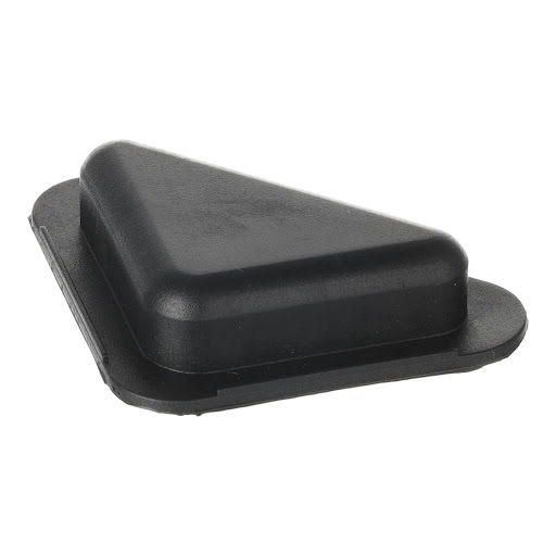 Riex GL16 bútorcsúsztató sarokrészre, beszegezős, H15, fekete