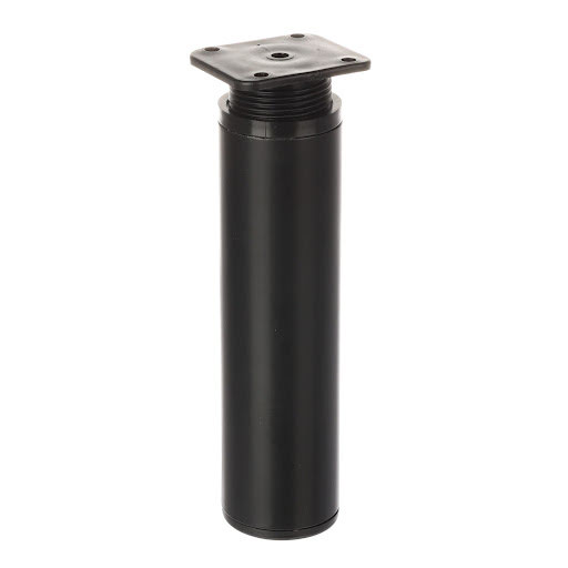 Riex GA34 Furniture leg D40, H150, matt black