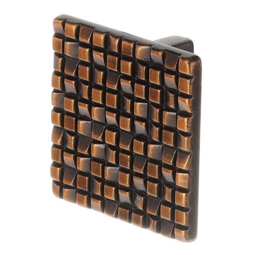 Citterio Giulio XR16 Knob, square, 32 mm, brushed french bronze