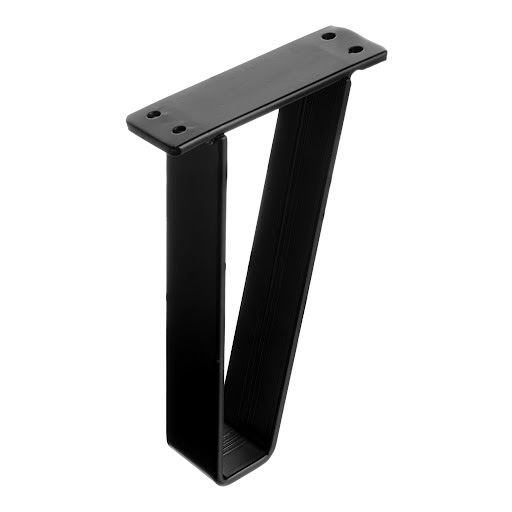 Riex GS46 Furniture leg H170, matt black