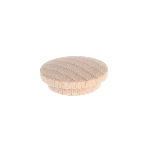 Riex JW10 Wooden plug convex D15, oak (pack 100 pcs)