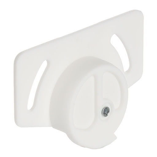 Riex ES40 Plastic sliding system - bottom wheel, white