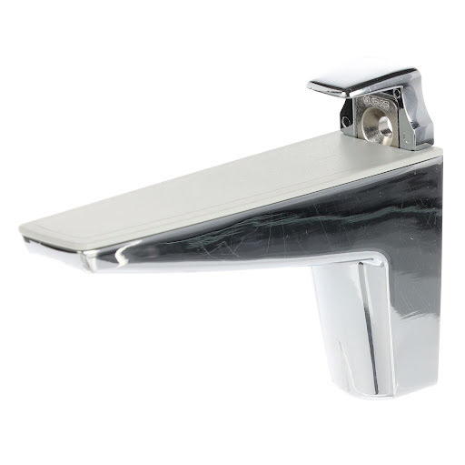 Italiana Ferramenta Moon S Shelf wall support, T15-50, chrome (pair)