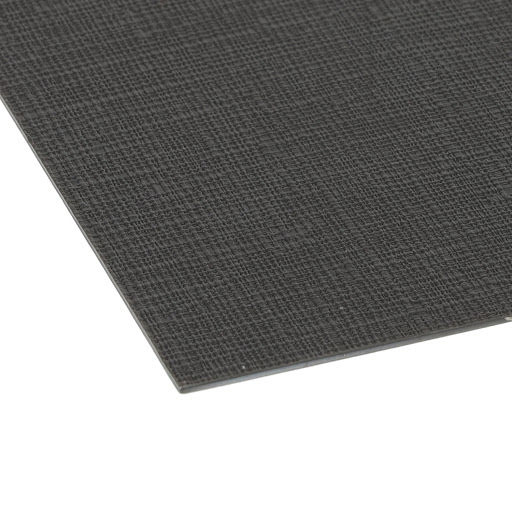 Riex GM80 Tapis antidérapant (dur) 60 (522x474), épai.1 mm, Canvas structure textile, gris