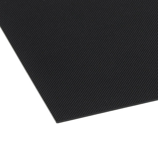 Riex GM80 Tapis antidérapant (dur) 60 (522x474), épai. 1 mm, Globe, noir