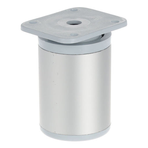 Riex GA34 Meubelpoot Ø 40 mm, 60 mm, Geanodiseerd aluminium