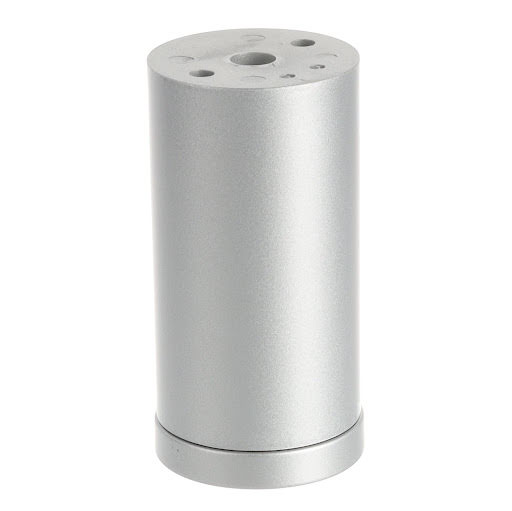 Riex GR70 Furniture leg D52, H100, silver