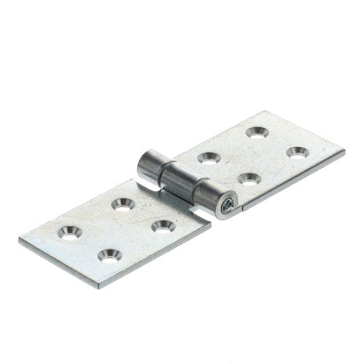 Riex NC05 plochý záves 120x40 mm, T3, biely zinok