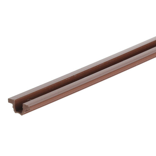 Riex ES40 Plastic sliding system - rail 1200 mm, brown