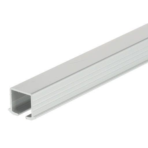 Riex ES65 Rail simple supérieur/inférieur 2000 mm, argent anodisé