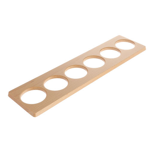 Riex GM60 Insert (bois) pour épices (6 pcs) pour range-couverts, hêtre