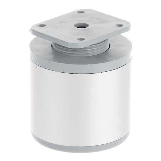 Riex GA33 Meubelpoot Ø 60 mm, 60 mm, Geanodiseerd aluminium