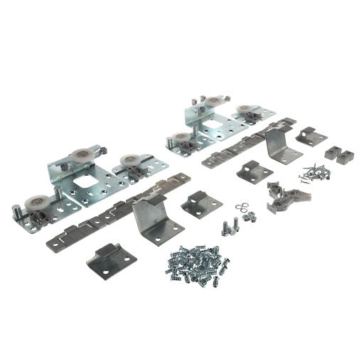 Riex ES70 Fitting for sliding door, overlap, set for 3 doors