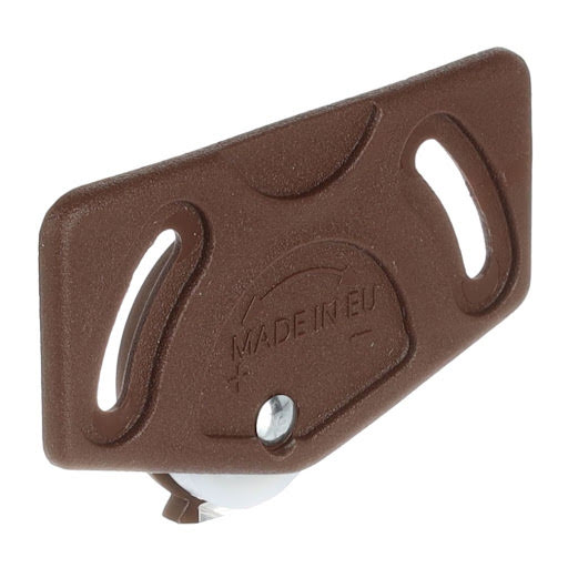 Riex ES40 Plastic sliding system - bottom wheel, brown