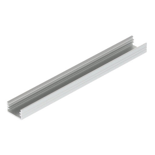 Riex EO10 Profilé LED plat, largeur max. 8 mm, 2 m argent anodisé