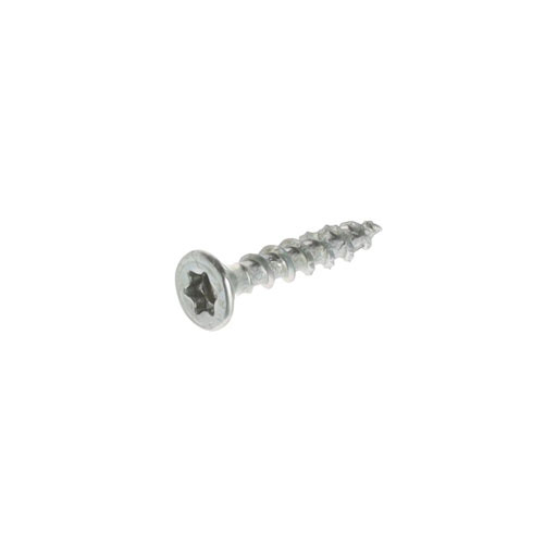 Spax Screw for chipboard, 3,5x20 mm, TX (T20), flat countersunk head, white zinc (1000 pcs pack)