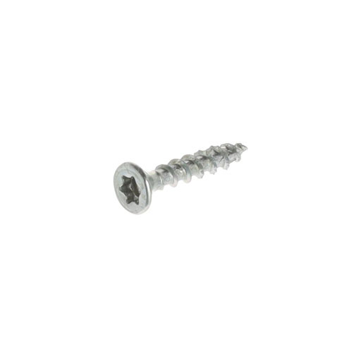 Spax Schrauben, 3,5x20 mm, TX, Senkkopf, Weiß verzinkt (Packung 1000 Stück)