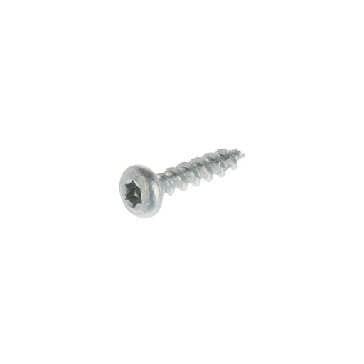 Spax Screw for chipboard, 3,5x16 mm, TX (T15) pan head, white zinc (1000 pcs pack)