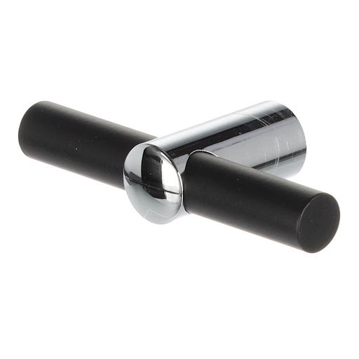 Citterio Giulio XH49 Bouton, chrome poli / noir mat