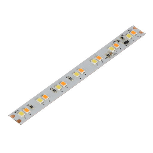 Riex EL93 LED juosta DtW 24V, 12W/m, 140d/m, DIM to Warm, IP20, CRI80, 5m, 5m. garantija