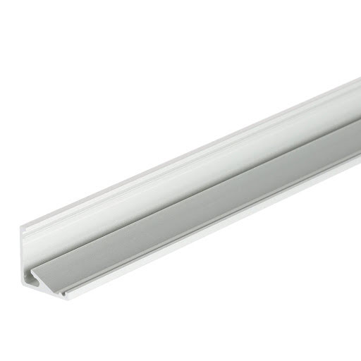 Riex EO22 LED Profil eckmontage, max. Breite LED Band 12 mm, 2 m, Silber eloxiert