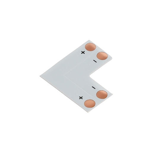 Riex EC06 kampinė jungtis LED juostai 10mm pločio