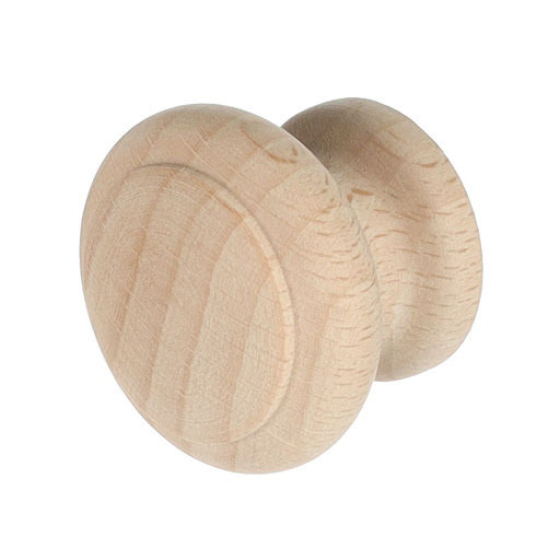 Riex Touch XT03 Knop, Ø 36 mm, Ongelakt natuurlijk beuken, F100%