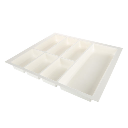 Riex GM70 Cutlery tray 60 (522x474 mm), Grained, white