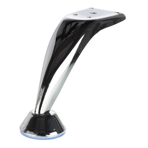 Riex GS13 Pied de meuble, H120, chrome