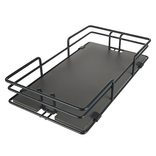 Riex GX58 Larder unit, full bottom basket, 300 mm, dark grey