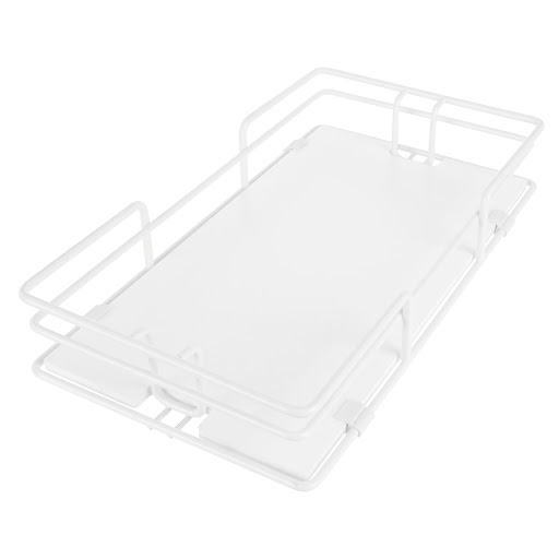 Riex GX58 Panier pour armoire coulissante, fond plein, 300 mm, blanc