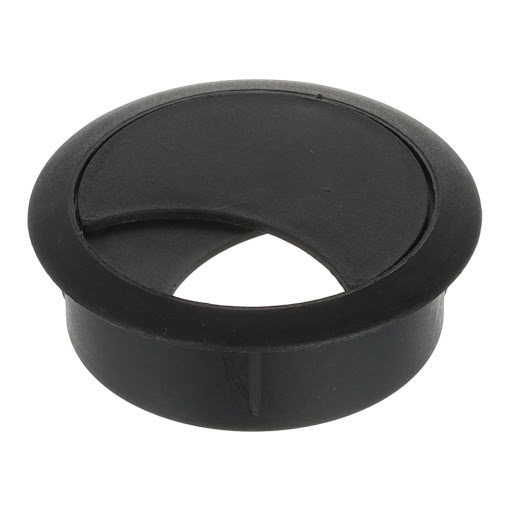 Riex EK62 kábelátvezető kerek műanyag ø60 mm, H20, fekete