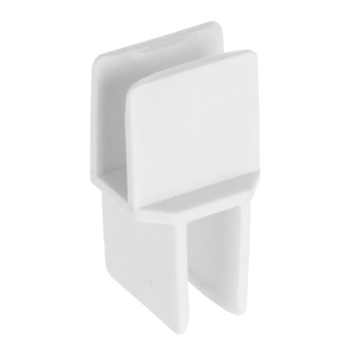 RiexTrack Accessoires séparateur de tiroir, connecteur pour tringle transversale carrée, blanc