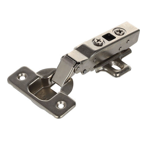 Riex NC70 Hinge clip on, full overlay, soft-close + plate H0 for 2 screws