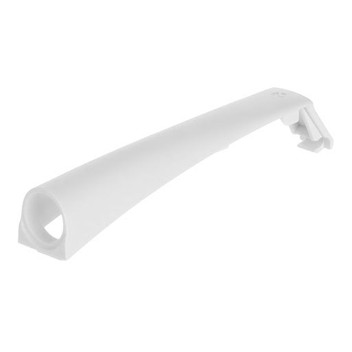 Italiana Ferramenta K Push for open, boitier adaptateur, 37 mm, blanc