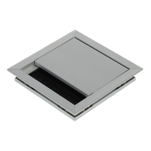 Riex EK13 Kabeldurchlass aus Aluminium 100x100 mm, H13, Aluminium eloxiert