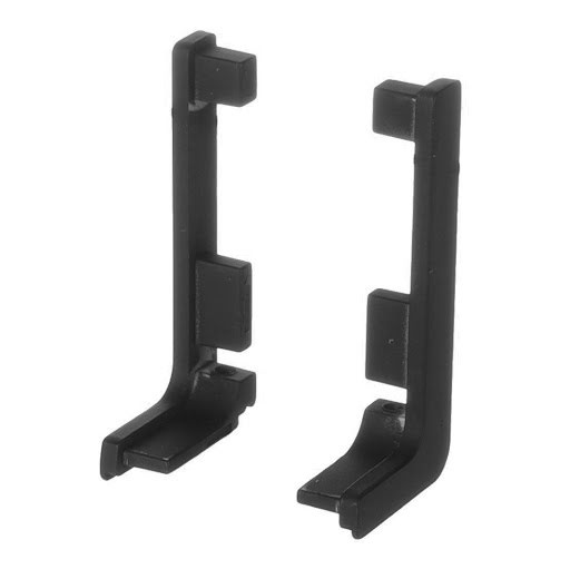 RiexTouch XG20 Accesorii de capăt profil Gola L, stânga/dreapta, negru mat