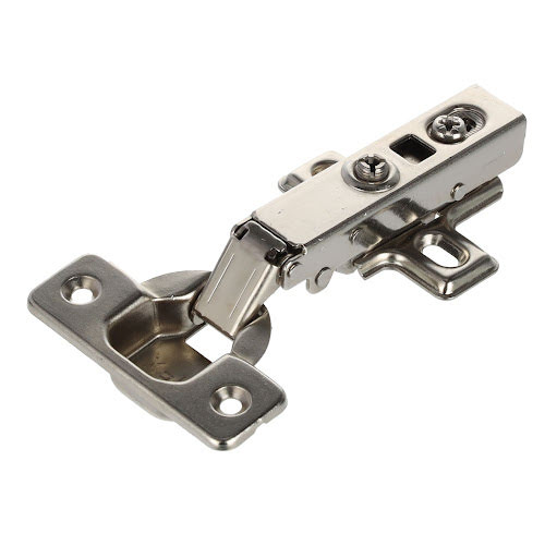 Riex NC20 Hinge clip on, full overlay, without cam, soft-close + plate H0 for 2 screws