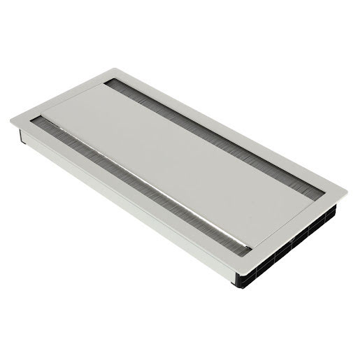 ASA Kunststofi Exit 2-voudig 2.0 Aluminium kabeldoorvoer 316x148 mm, H15, Wit