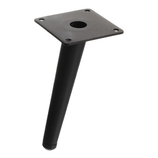 Riex GS52 Furniture leg H210, matt black