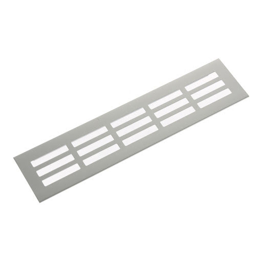 Riex GV44 Grille de aération aluminium, 80x1000 mm, aluminium anodisé