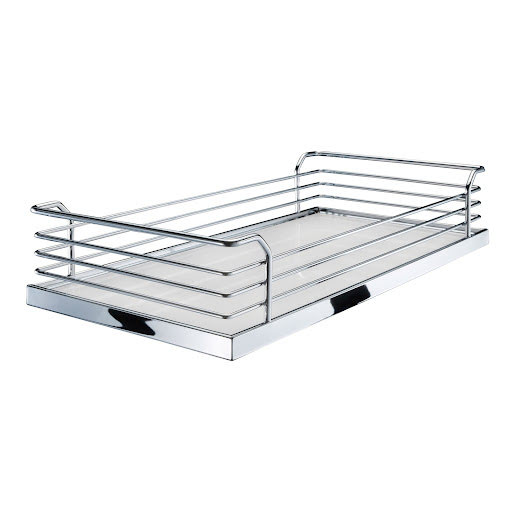 Kesse DISPENSA, étagère ARENA classic, W150, blanc/chromé